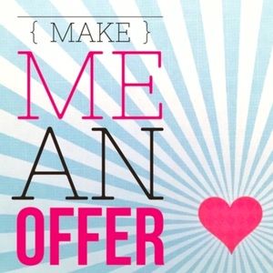 Make offers on any tops, bottoms, shorts, etc.